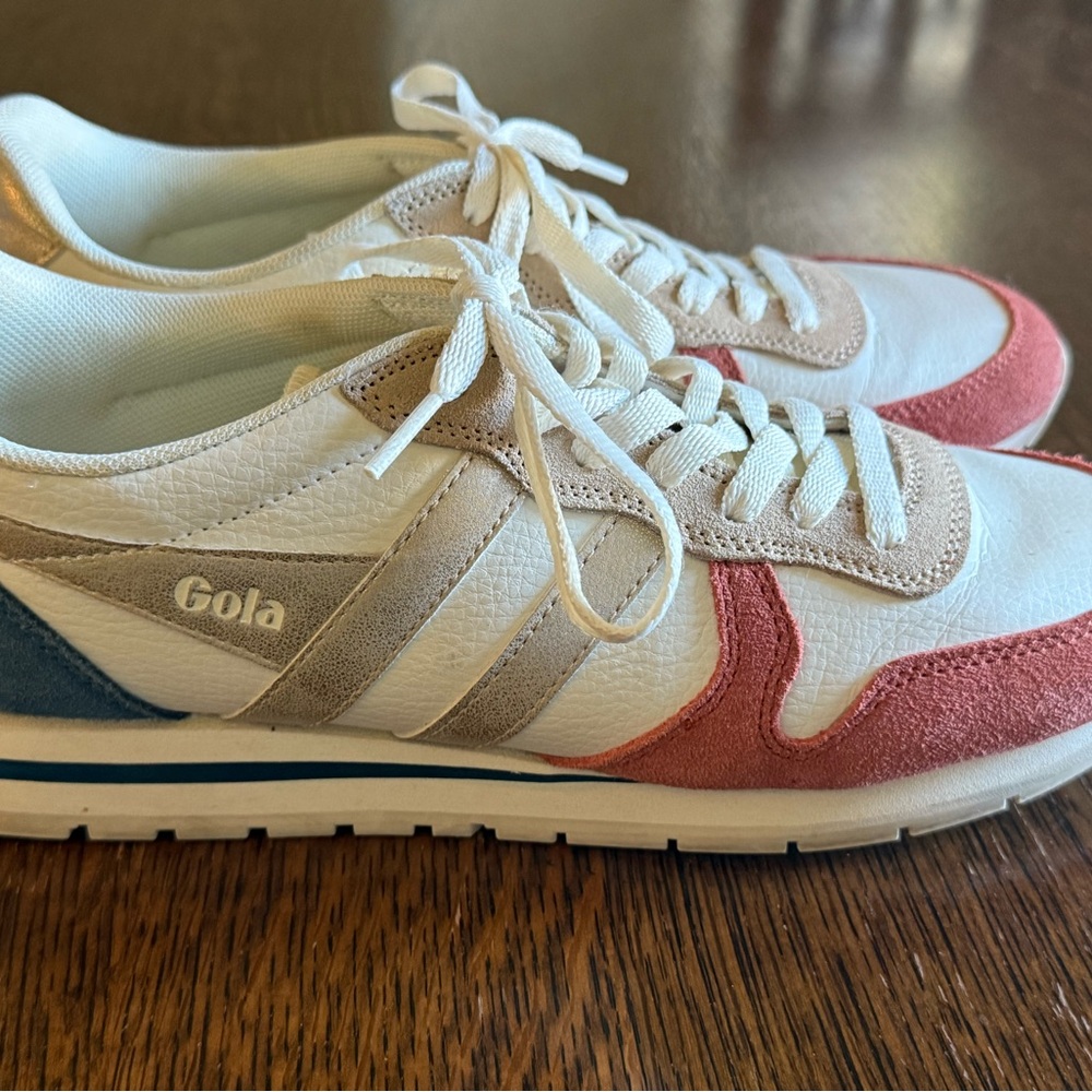 Gola Classics Women's Daytona Quadrant Sneakers Size 9 - Picture 3 of 6